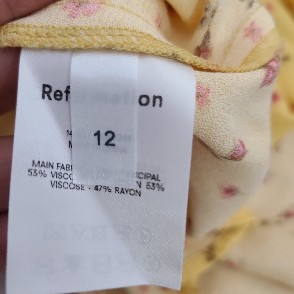 Nwt Reformation Zoe Skirt On‎ Gwen Sz 12 - Picture 7 of 8